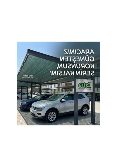 1.5 Mt. X 100 Mt. Boyutunda %40 Gölgeleme Filesi, Dayanıklı Ve Hafif