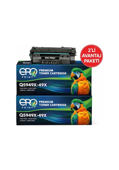 Hp 49x Hp Laserjet 1320n Uyumlu Toner - 2'li Paket