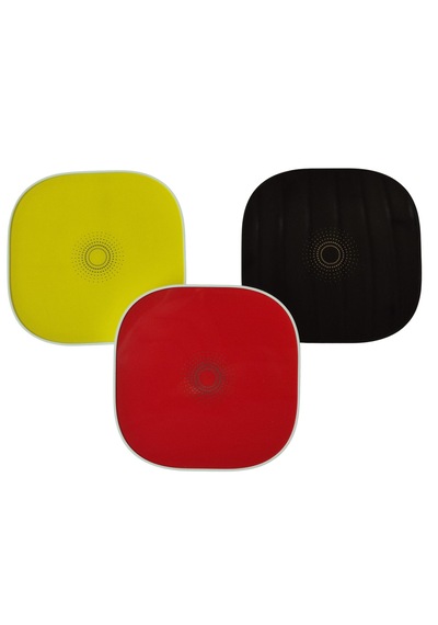 Kablosuz Şarj Pedi Wireless Charging Pad Kırmızı