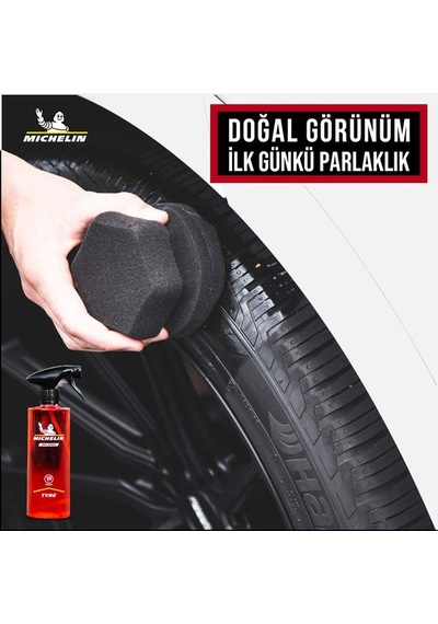Michelin Mc33573 Pro Serisi Lastik Ve Trim Parlatıcı Koruyucu Ve Yenileyici Sprey 500ml