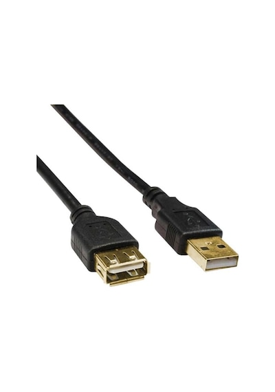 Pm-31240 Gold Uç 10 Metre Usb 2.0 Erkek-dişi Uzatma Kablosu