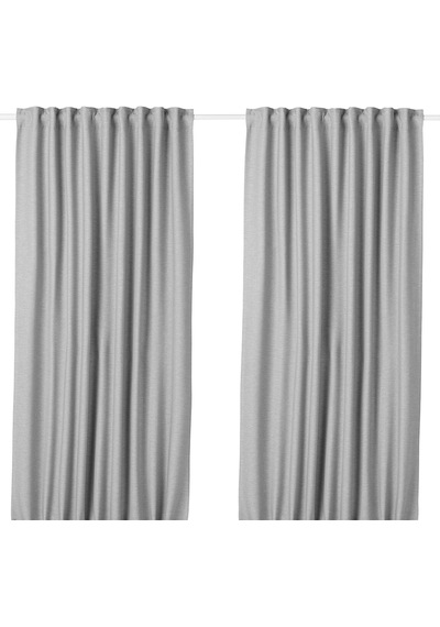 Karartma Perde/2 Kanat, Gri, 145x300 Cm Gri