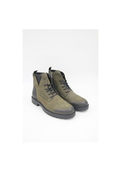 Pierre Cardin Erkek Casual Bot 77650 - Haki Nubuk