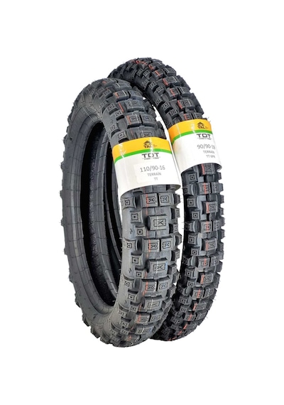 Hyosung  Lifan  Rks Winner  Kuba  110/90-16 Tt Ve 90/90-19 Tt Tubetype Lastik Seti