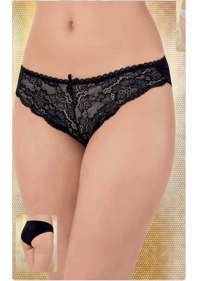 Lüx Drm 2003 Kadın Dantelli Likralı Bikini Külot