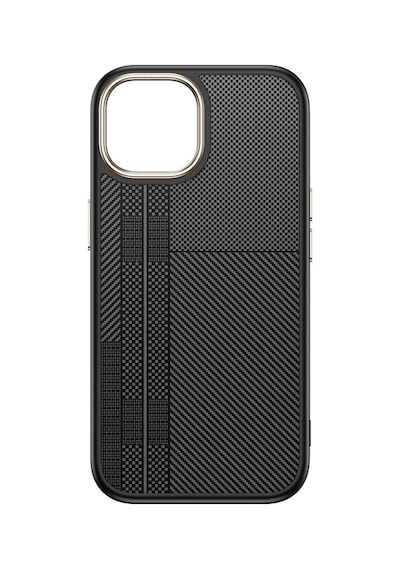 Nourthkiingdom Apple Uyumlu iPhone 14 Plus Kılıf M-safe Şarj Özellikli Karbon Fiber Görünümlü Nrtk Antina Kapak - Mavi Mavi