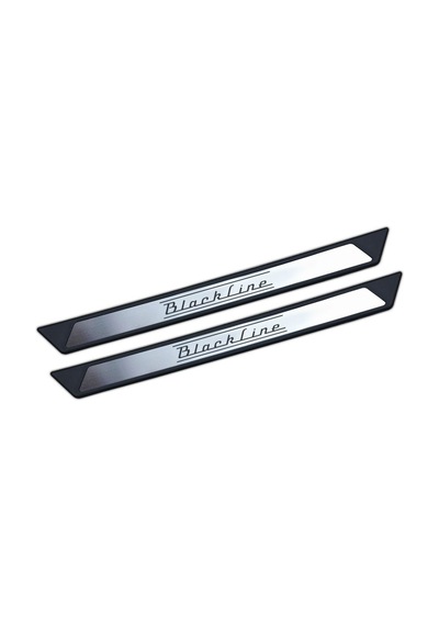 Seat Leon Mk3 Sc Krom Kapı Eşik Koruması Blackline 2012-2013 2 Pa
