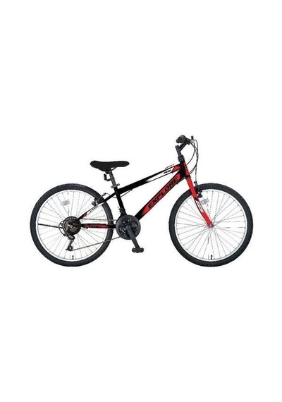 Ümit Explorer 24 Jant V 21v Dağ Bisikleti Siyah Kırmızı Siyah