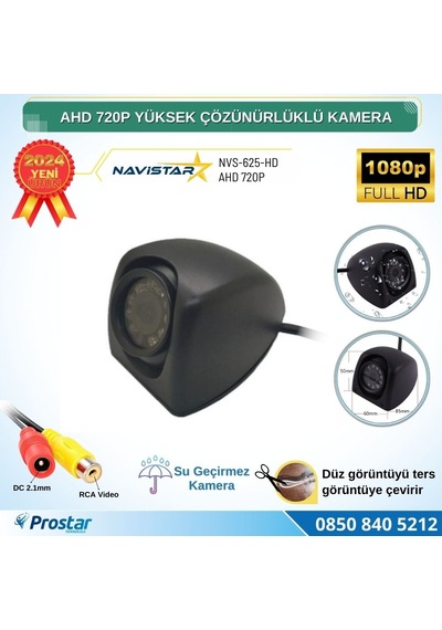 Ahd 720p Metal Kasa 3 Mp Lensli Gece Görüşlü Av Girişli Hd Kamer