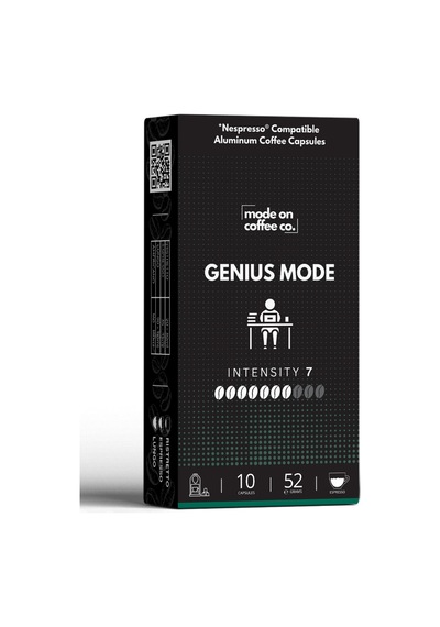 Genius Mode Nespresso Uyumlu Alüminyum Kapsül Kahve - 10'lu Paket