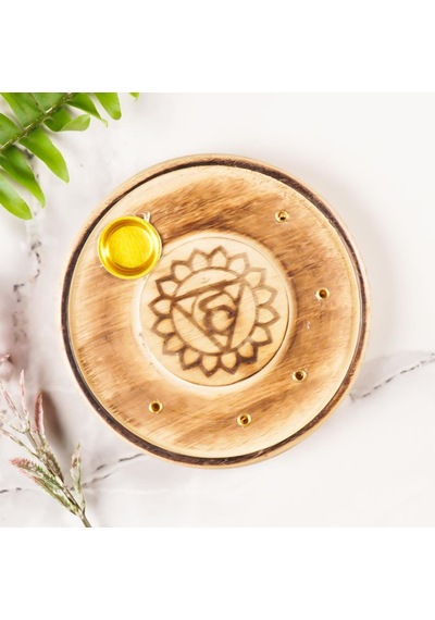 Throat Temalı Yuvarlak Ahşap Konik Tütsülük