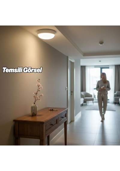 Sensörlü Tavan Armatür Glop 360 Derece Sensörlü Duylu Armatür 1410