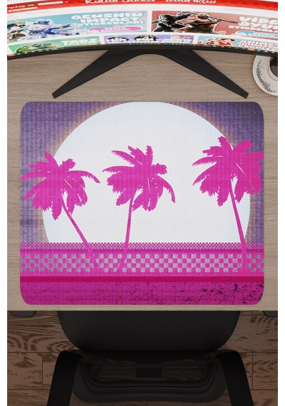Hotline Miami Kaymaz Dikişli Kauçuk Oyuncu Mousepad V4 - 48x40 Xl Gaming Mouse Pad Fare Altlığı