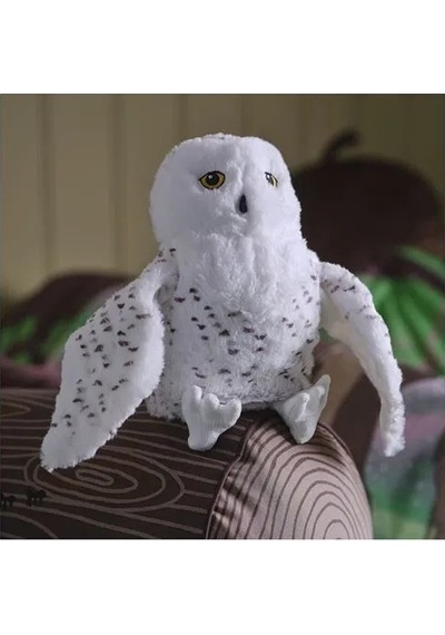 Sumuhome Skogsduva Yumuşak Peluş Oyuncak Baykuş El Kuklası Beyaz Beyaz
