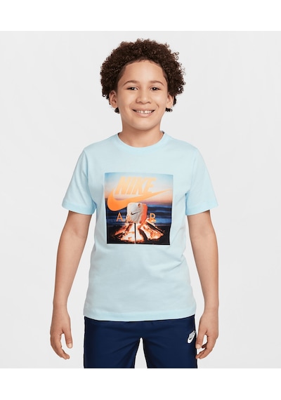 Nike Nıke Classıc Erkek Çocuk T-shırt Hq3243-474 Mavi