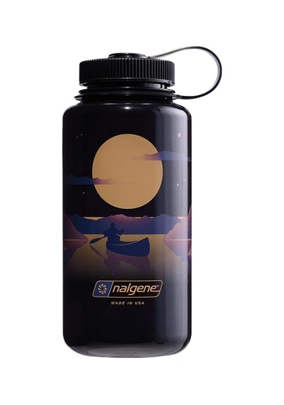 Nalgene Sustain 32 Oz Geniş Ağızlı Su Şişesi - Manzara Aybatımı Çok Renkli