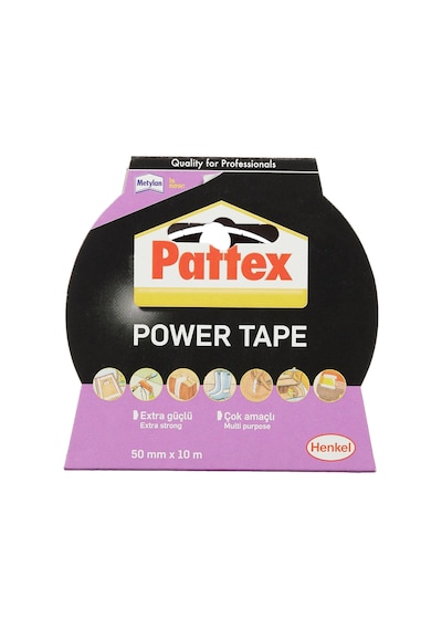 Power Tape Gri Renkli 50mm X 10m