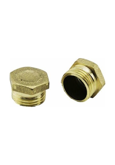 Metal Pirinç Körtıpa, 1/2 İnç, Sarı Metal