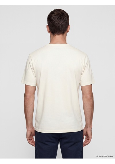 Lcwaıkıkı Classic Bej Regular Fit Basic Erkek Dry Touch Tişört