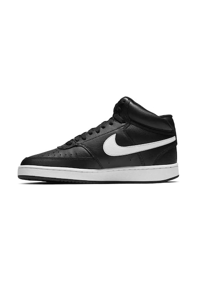Nike Wmns Court Vision Mid Kadın Spor Ayakkabı Cd5436-001 Siyah Siyah