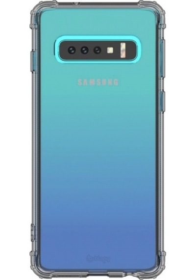 Blogy Galaxy S10 İle Uyumlu Crystal Fit Kılıf Smoke Black
