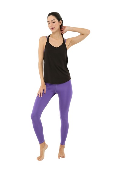 Scorp Pulse Kadın Spor Tunik Atlet Siyah