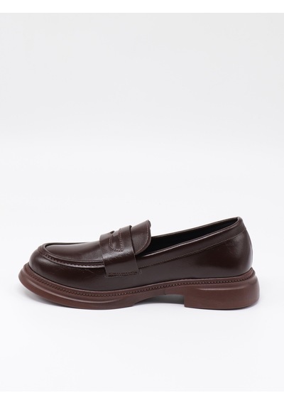 Nesilshoes Nesil Shoes Dvm 2530 Kahve Maskulen Kadın Loafer