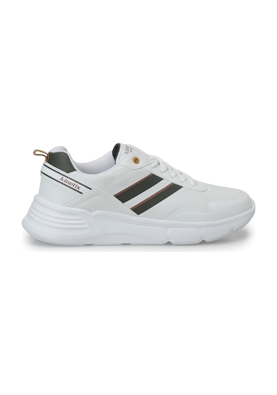 Kinetix Alder Pu Beyaz Erkek Sneaker 000000000102016656 Beyaz-a Hakı