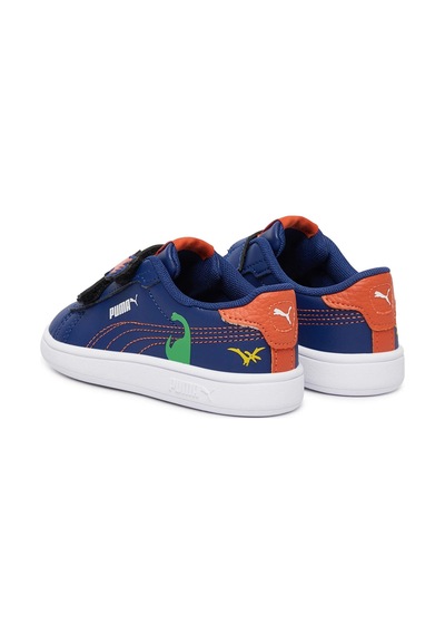 Puma Smash 3.0 Dino V Inf Bebek Spor Ayakkabı Lacivert
