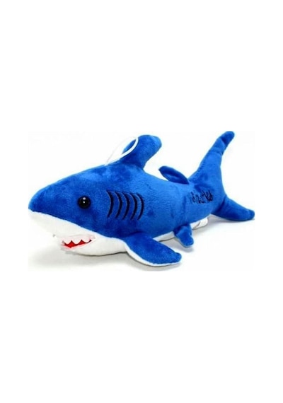 Peluş Köpekbalığı 30 Cm - Şarkı Söyleyen Baby Shark Mavi Balık Mavi