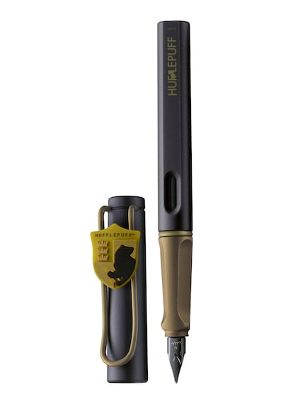 Lamy Safari Harry Potter Hufflepuff Özel Üretim Dolma Kalem - Ef Sarı