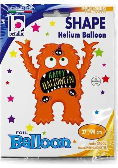 Folyo Balon Halloween Monster Canavar Folyo Balon Grabo 37inç-94cm Diğer