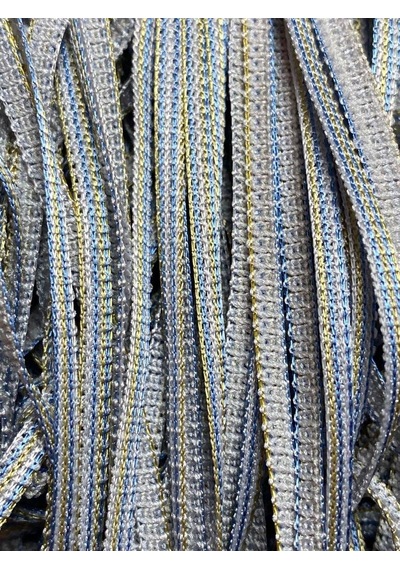 Düz Ip Perde Gri Çift Renk Hazır Ip Perde 300 X 280 Cm
