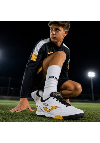 Joma Toledi Jr 2502 Beyaz Çocuk/genç Halı Saha Ayakkabısı - Tojw2502tf