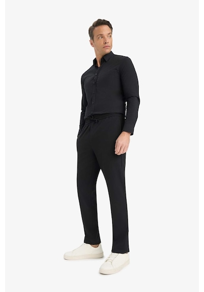 Defacto Jogger Fit Düz Paça Her Yöne Esneyen Pantolon A9943ax25aubk27 Siyah