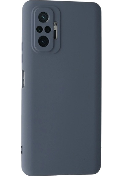Uryport Xiaomi Redmi Note 10 Pro Kılıf Nano İçi Kadife Silikon - Gri