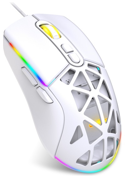 Nexus X1 12800 Dpi Reflex Örgü Kablolu & Değiştirilebilir Kapaklı Gaming Mouse - Beyaz Gm-nexus-s1-w Nexus X1 12800 Dpi Reflex Örgü Kablolu & Değiştirilebilir Kapaklı Gaming Mouse - Beyaz Gm-nexus-s1-w