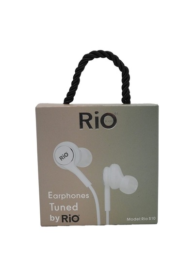 Rio Tech S10 Beyaz Kulak İçi Kulaklık
