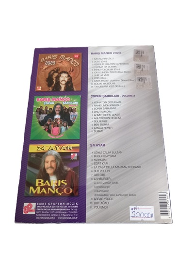 Barış Manço 3 Cd Set