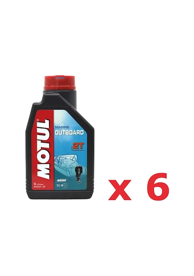 Motul Marine Outboard 2t 2 Zamanlı Tekne Motor Yağı 1 L 6 Adet