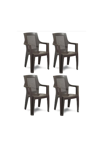 Buyukarısoy Elegance Rattan Efektli Plastik Sandalye Bahçe Sandalyesi Mutfak (485135854)