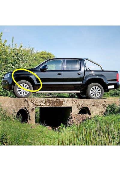 Vw Amarok 2013-2016 Sol Ön Çamurluk Dodik Üst Parça 2hh853717