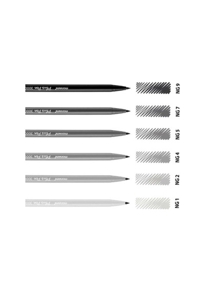 Eskiz Defteri A5 120 Gr 50 Yaprak Monami Plus Pen Su Bazlı Keçeli Kalem Seti 6'lı Grey Tones