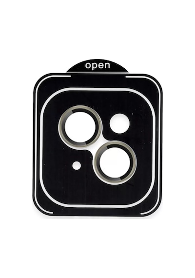 Apple iPhone Uyumlu 13 Pvd Metal Kamera Lens - Natural Grey