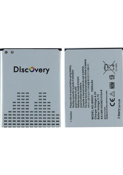 Teknonet General Mobile Discovery E3 Uyumlu 1800 Mah Batarya