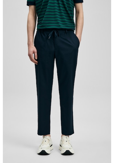 Lufian Glen Erkek Beach Jogger Pantolon Slim Fit Lacivert Lacivert 111190358100200
