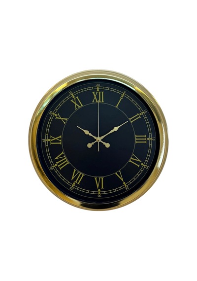 Büro Ev Ofis Hediyesi İçin 40cm Golden Tip Prestij Duvar Saati Diğer 02378372