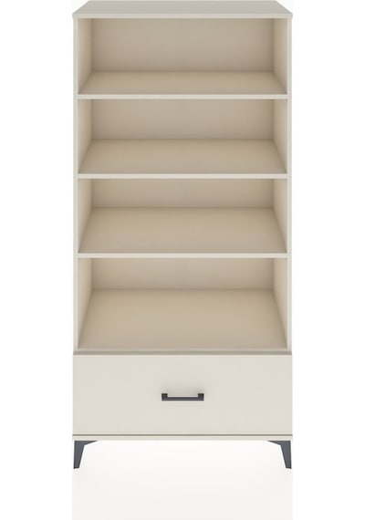 Hyperion Dolap 4 Raflı Tek Çekmeceli 88x44x182 Aytaşı-aytaşı Aytaşı