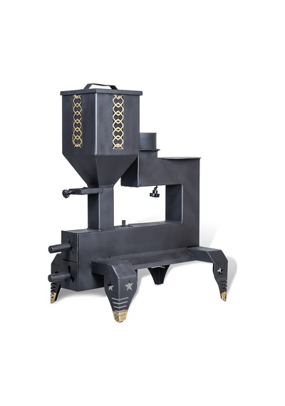 Etinova Pelet Soba M001 Mini Pelet Sobası Desenli Model