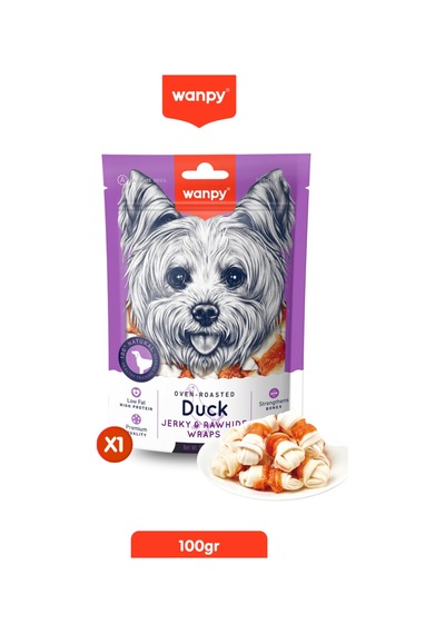 Deri Üzerine Ördek Sarılı Köpek Ödülü 100 Gr